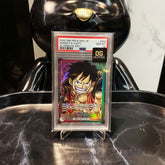 One Piece Card PSA 10 Monkey D Luffy L-P OP01-003 Booster Pack Romance Dawn