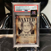 One Piece Card PSA 10 Shanks Wanted SR-SPC OP09-004 Booster Pack Emperors In The New World