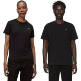 Comme Des Garcons CDG Play Black Emblem Black T-Shirt