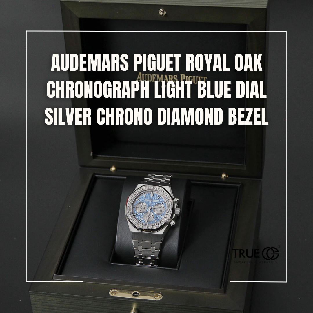 Bagaimana Menciptakan Audemars Piguet Royal Oak Chronograph Light Blue Dial Silver Chrono Diamond Bezel yang Ikonik?