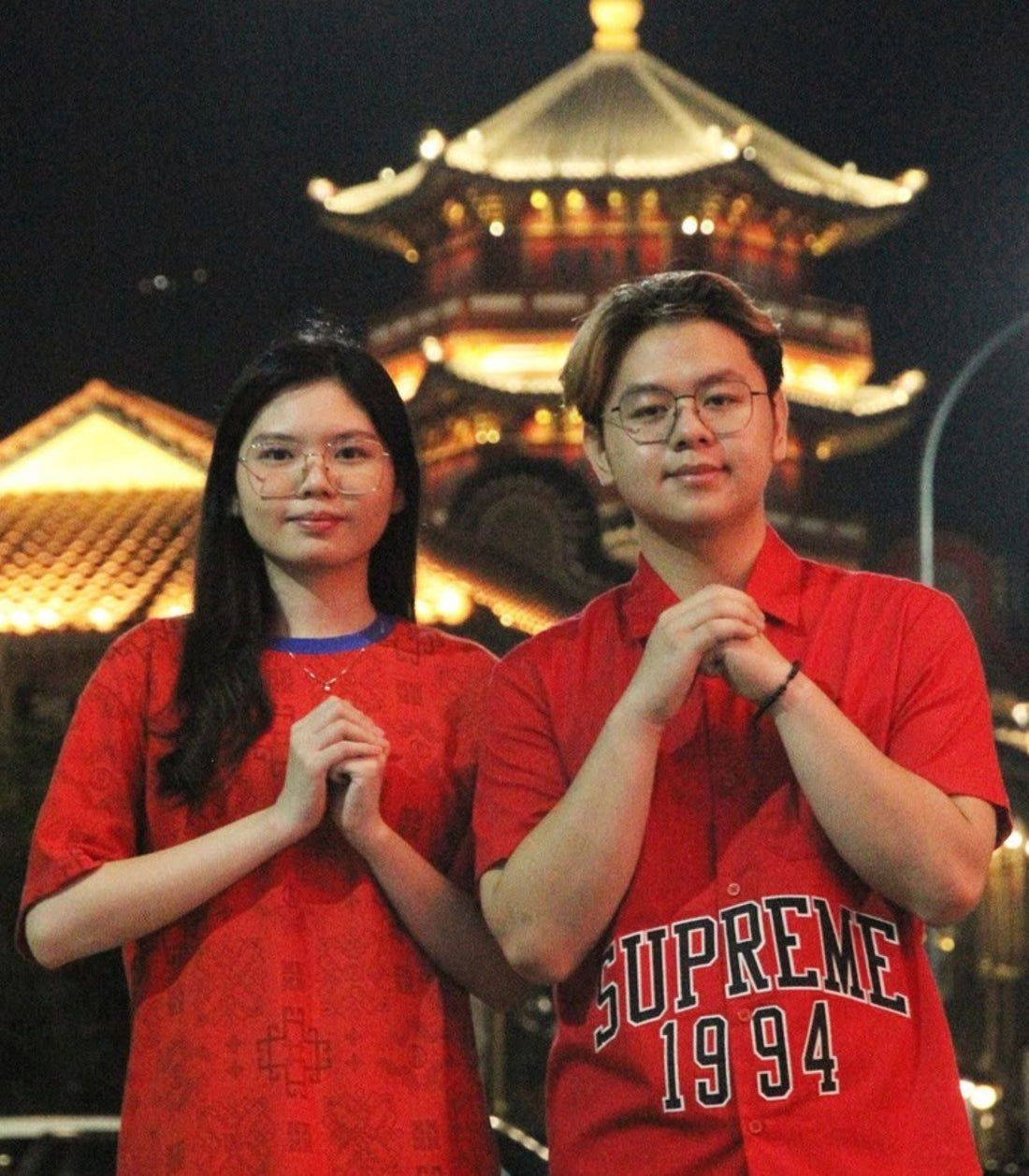 ide outfit untuk chinese new year