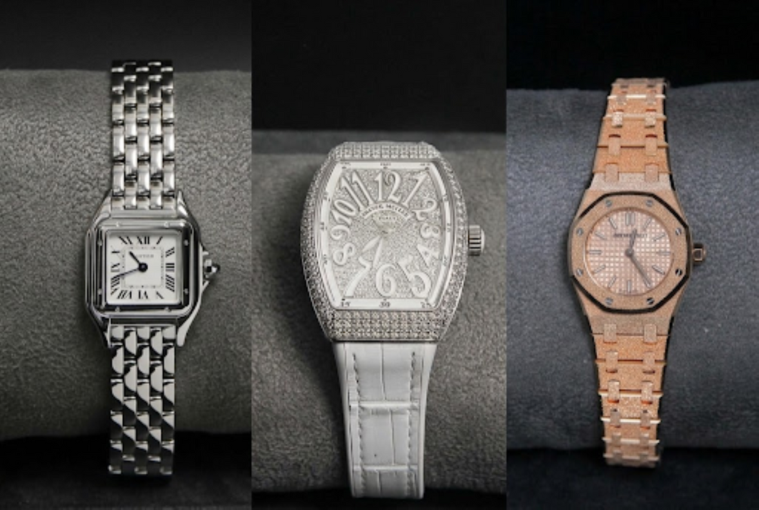 mini luxury watch wanita