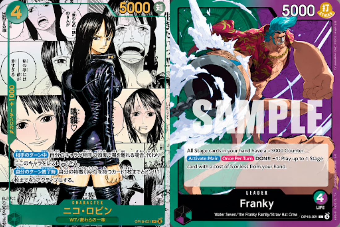 one piece op 18 holy knight and manga rare robin
