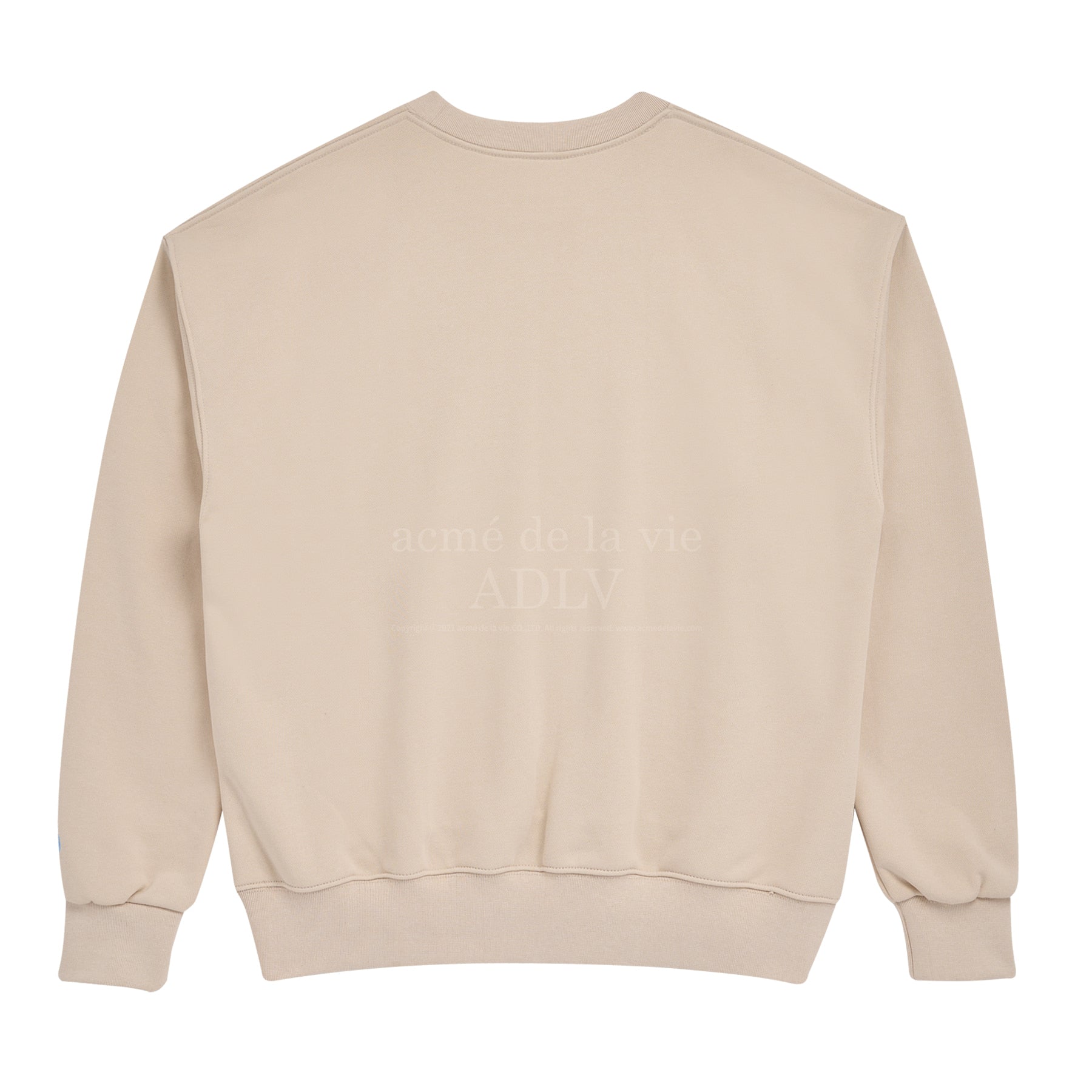 ADLV x LISA Spade Script Logo Basic Sweat Shirt