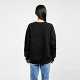 ADLV x LISA Spade Script Logo Basic Sweat Shirt