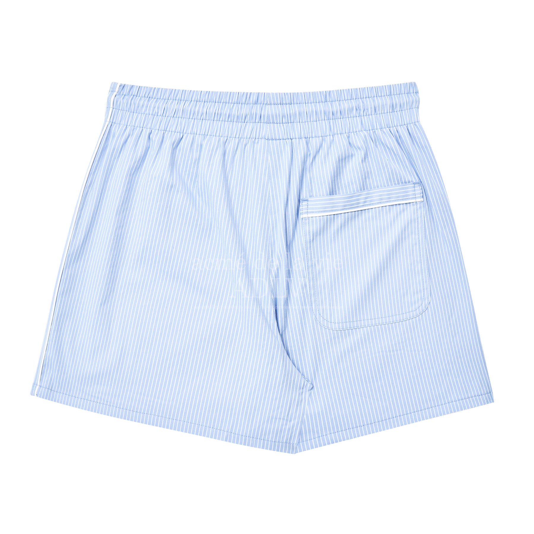 ADLV X LISA A Logo Emblem Patch Stripe Short Pants Sky Blue