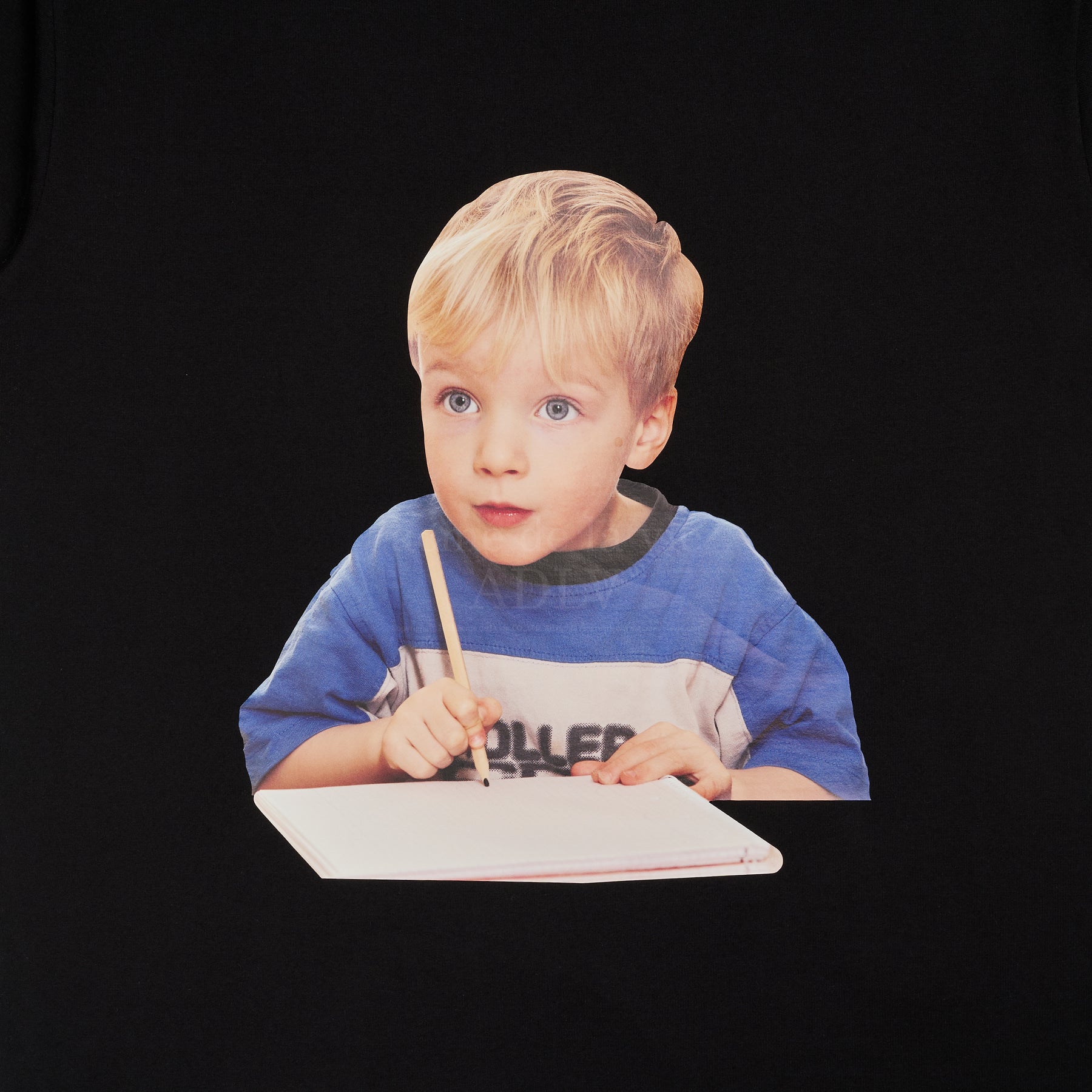 Acme De La Vie ADLV Baby Face Study Boy T-shirt Black