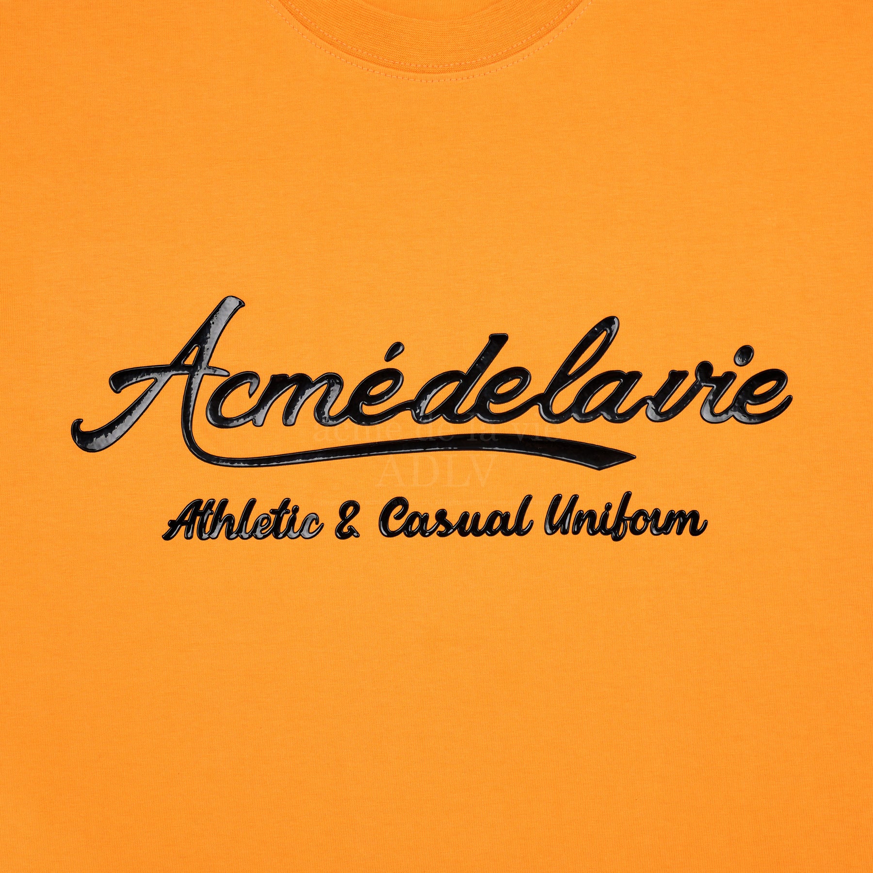 Acme De La Vie ADLV Gel Printing Logo T-shirt Orange