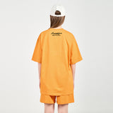 Acme De La Vie ADLV Gel Printing Logo T-shirt Orange