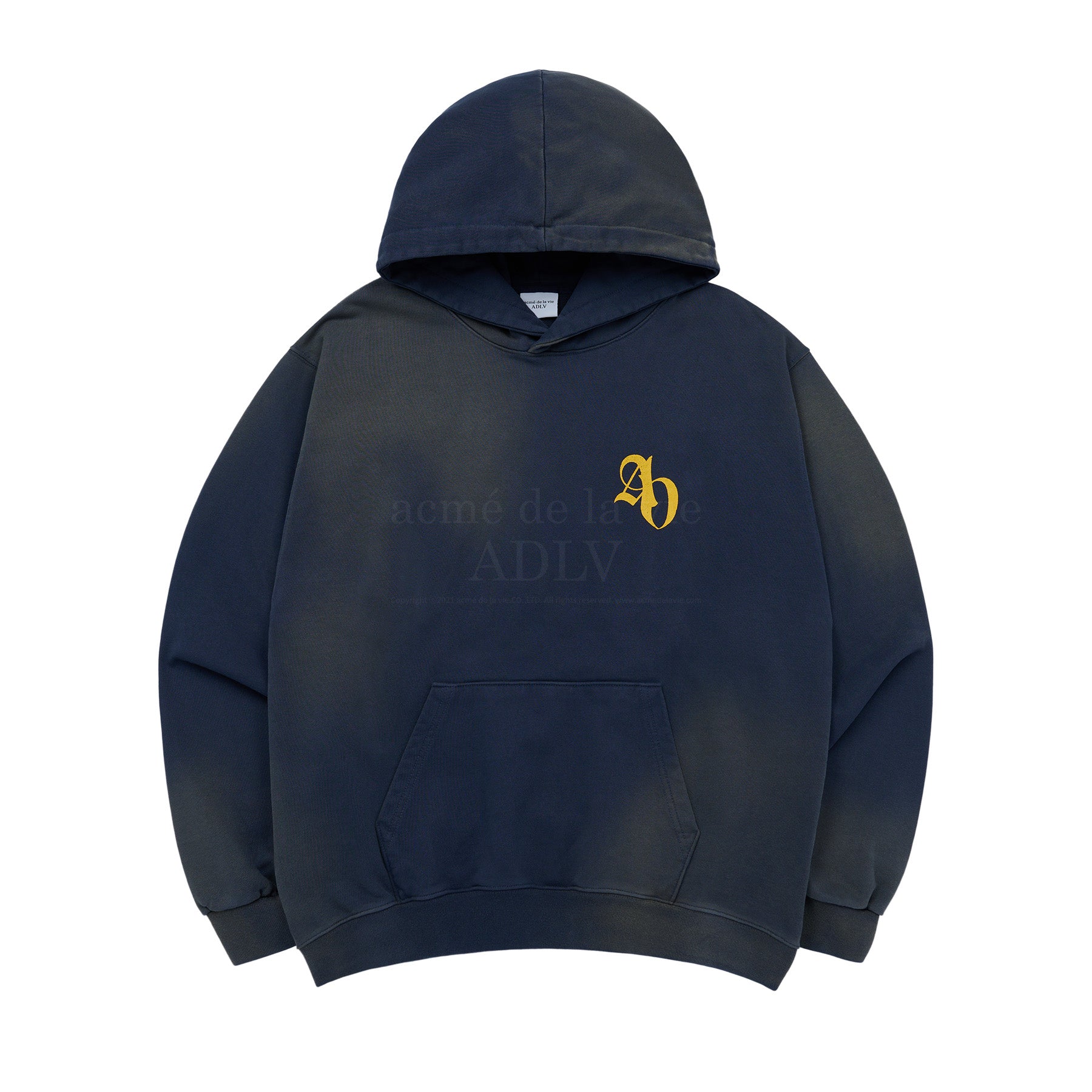 Acme De La Vie ADLV New Symbol Logo Spray Washing Hoodie