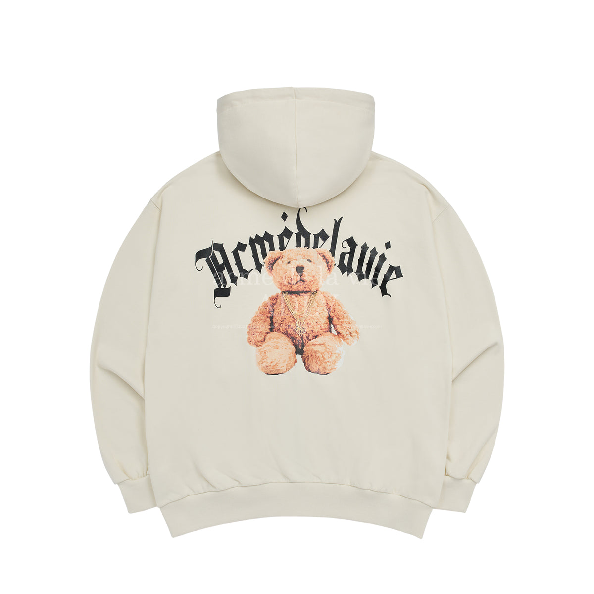 Acme De La Vie ADLV Gold Chain Bear Doll Zip Hoodie