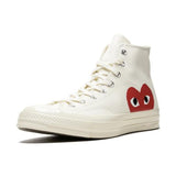 Converse CDG Play Chuck Taylor 70 High White