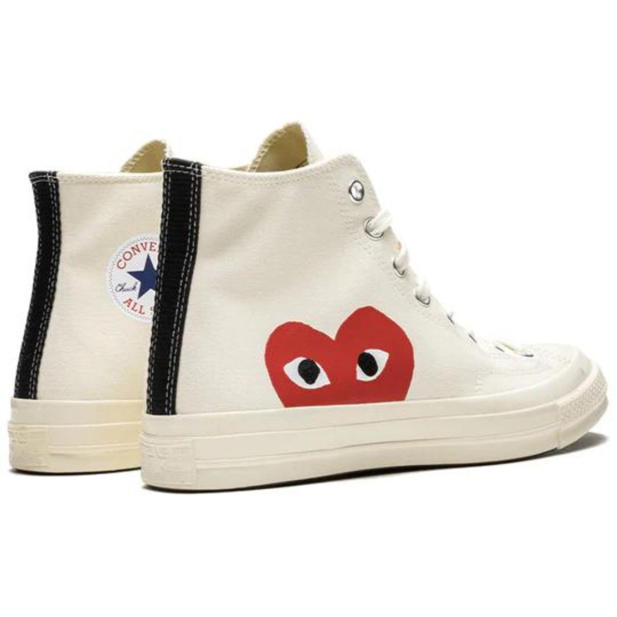 Converse CDG Play Chuck Taylor 70 High White