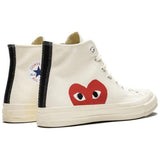 Converse CDG Play Chuck Taylor 70 High White