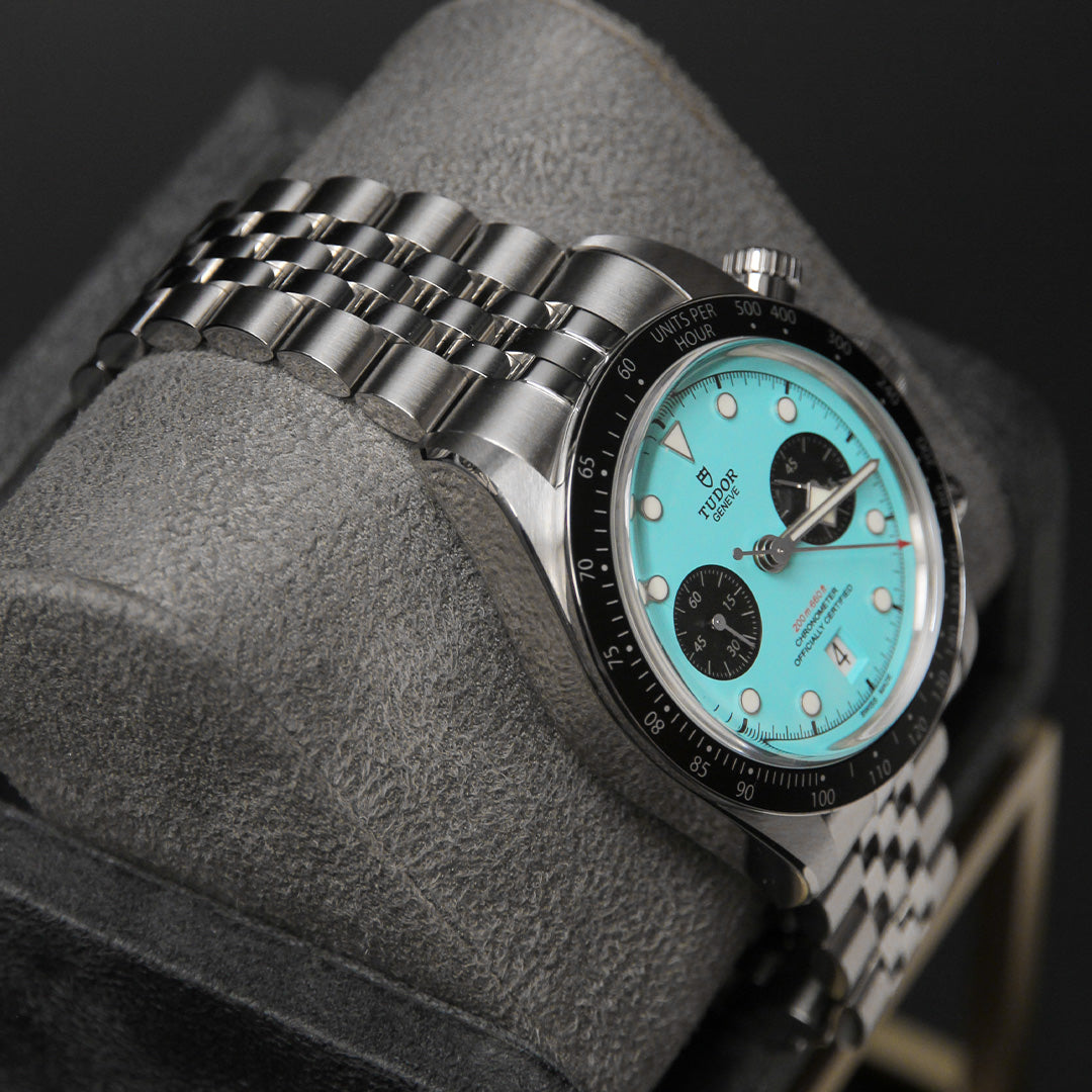 Tudor 41 Black Bay Chrono Turquoise dial 79360N-0024