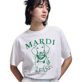 Mardi Mercredi T-Shirt Swing The Tail Ddanji Pearl Necklace