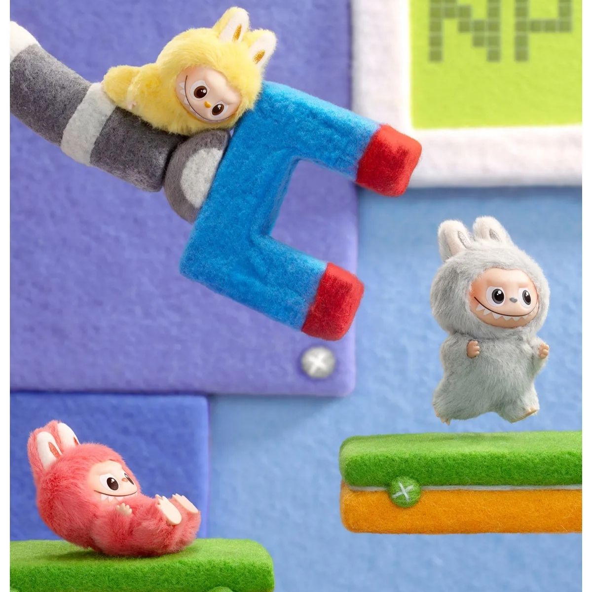 Pop Mart Labubu The Monsters Pin For Love Series Vinyl Plush Pendant