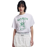 Mardi Mercredi T-Shirt Swing The Tail Ddanji Pearl Necklace