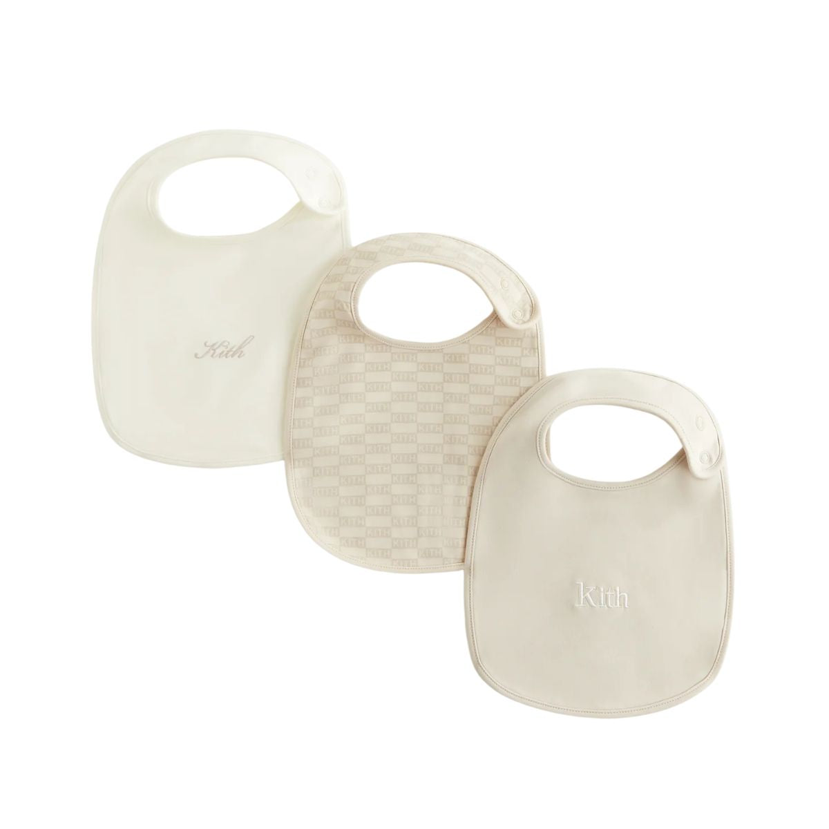 Kith Baby 3-Pack Bib Set Silk