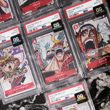 One Piece Premium Card Collection 25th Anniversary Japanese Sequential 10 Card Set 9 PSA 10 + 1 PSA 9