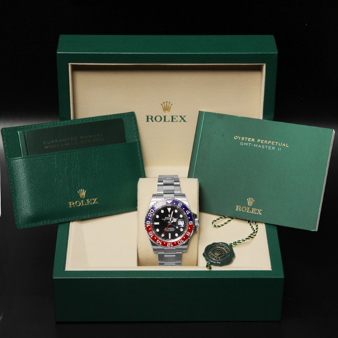 GMT Master II Pepsi Oyster 126710BLRO