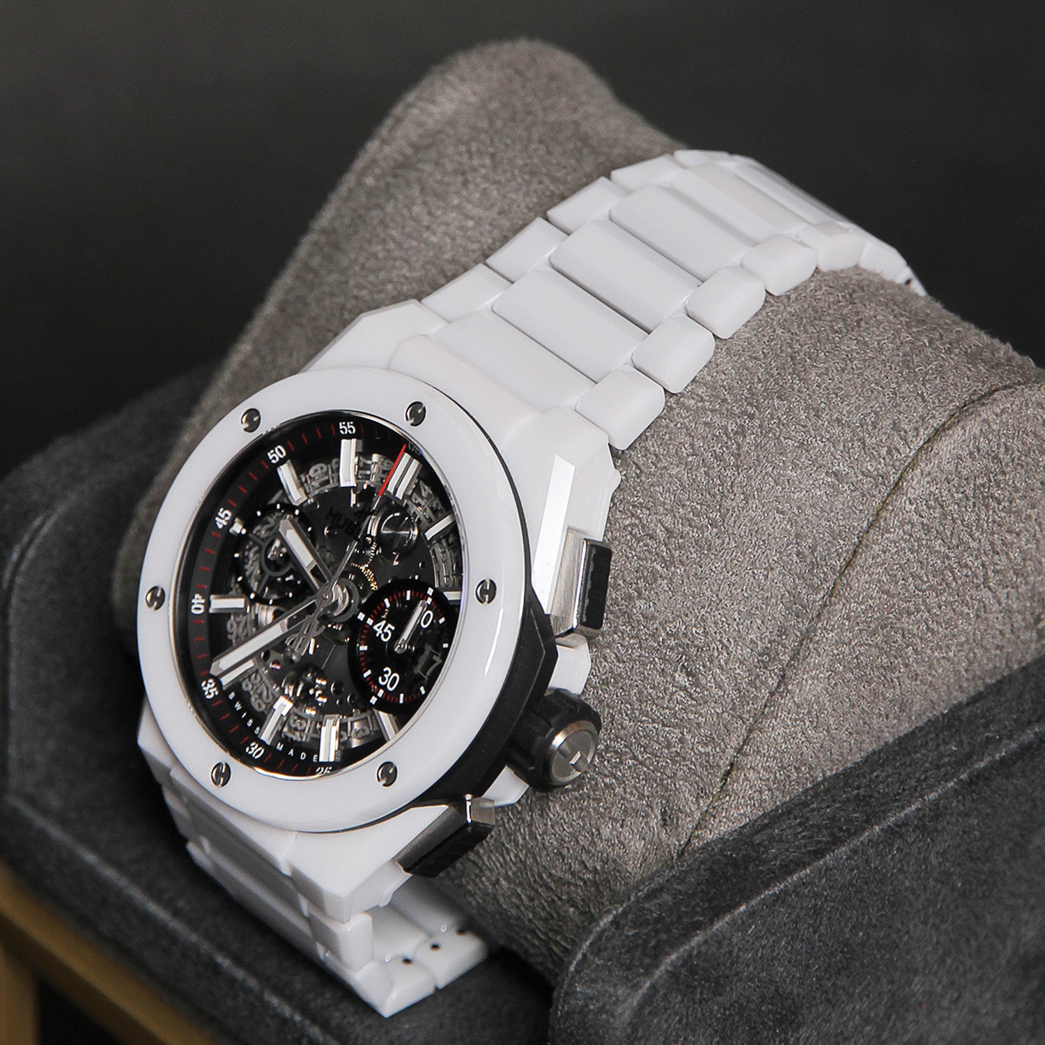 Hublot 42 Big Bang Integrated White Ceramic 451.HX.1123.HX