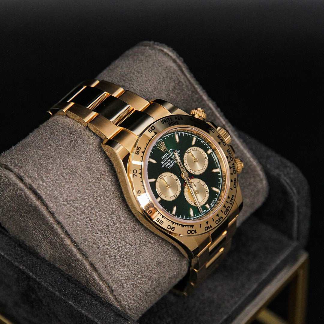 Daytona 40 YG Green Dial 126508