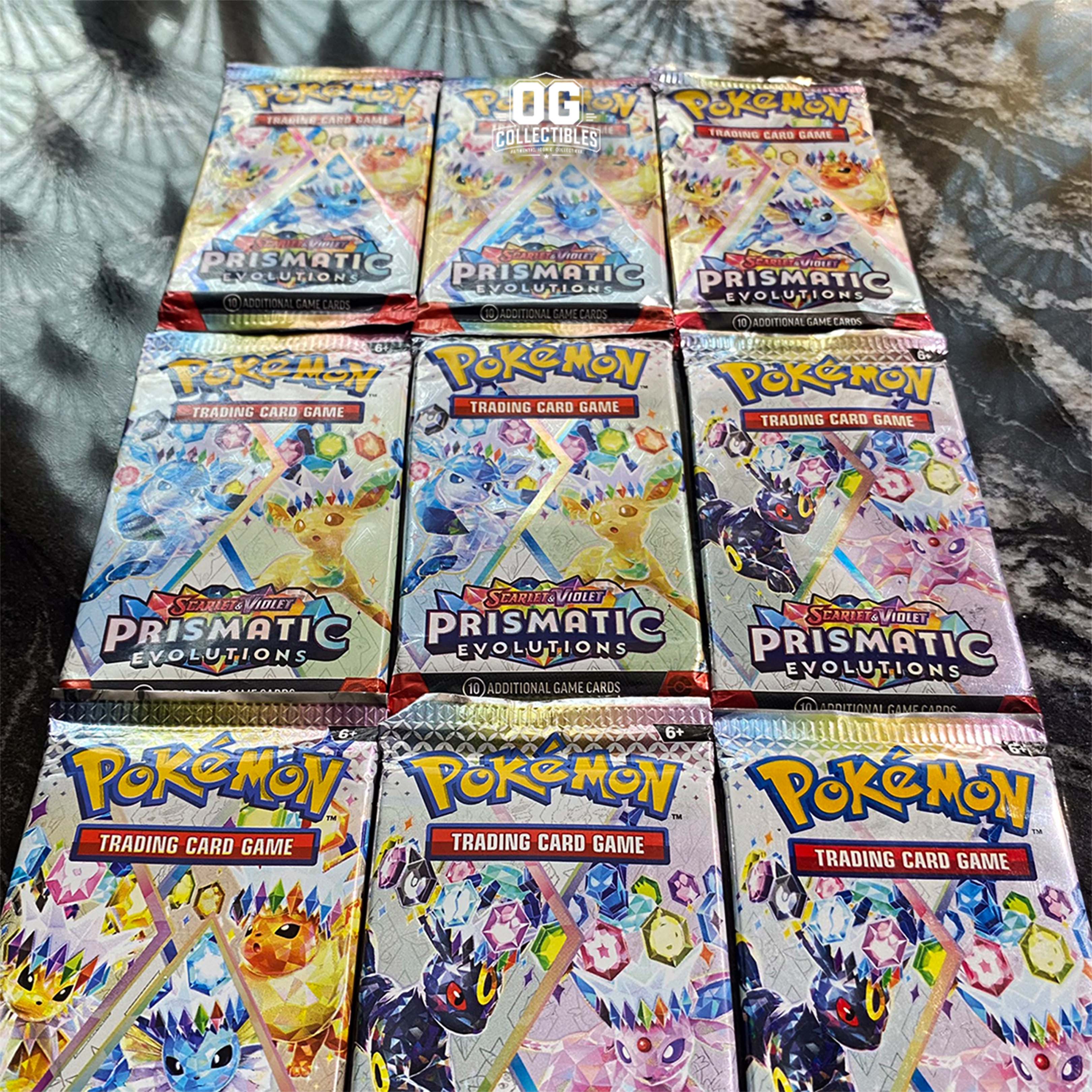 Pokemon TCG Prismatic Evolutions Booster Pack