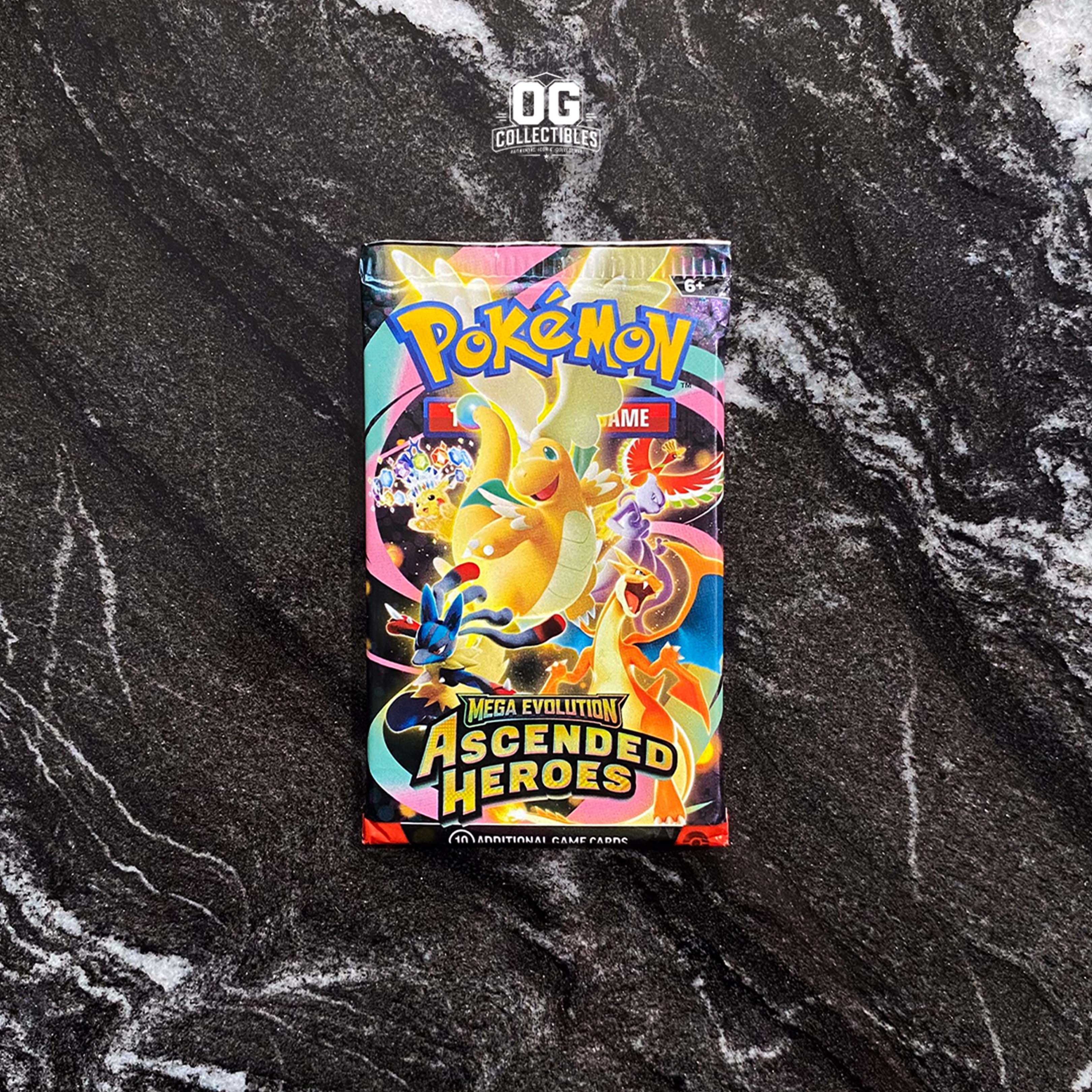 Pokemon TCG Ascended Heroes Booster Pack Sealed English