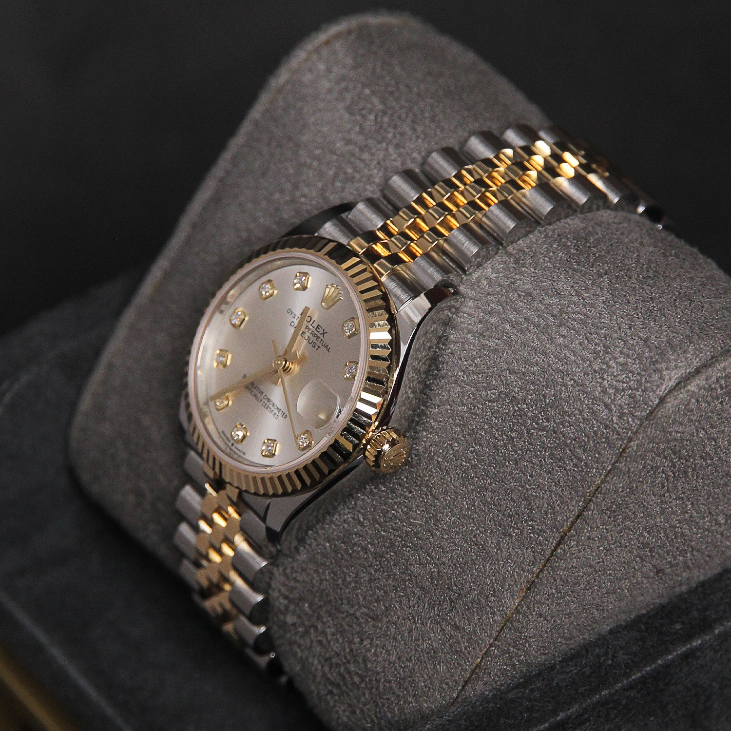 Date Just 31 Silver  Diamond 10 Dial 278273G