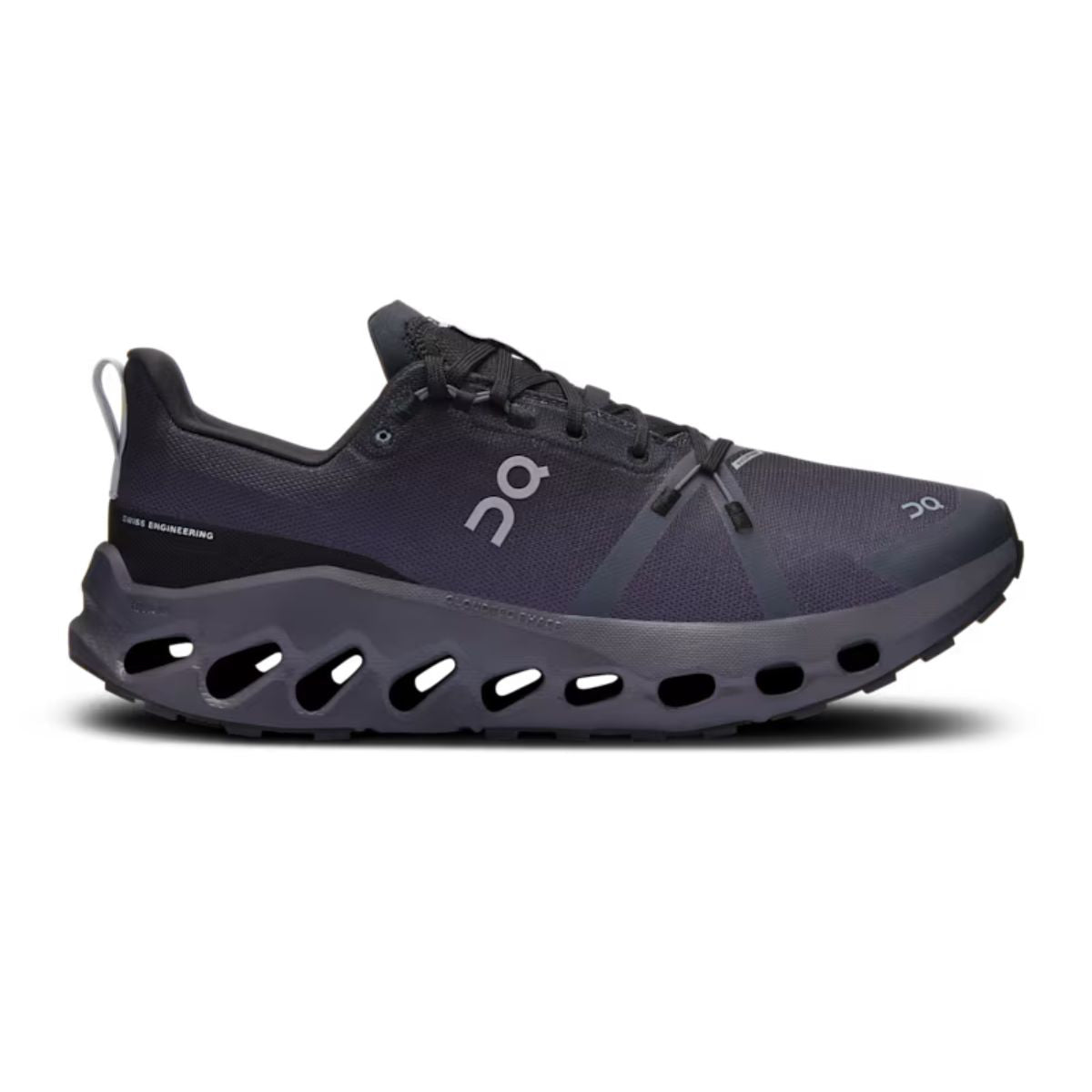 On Cloudsurfer Trail Waterproof Black Eclipse