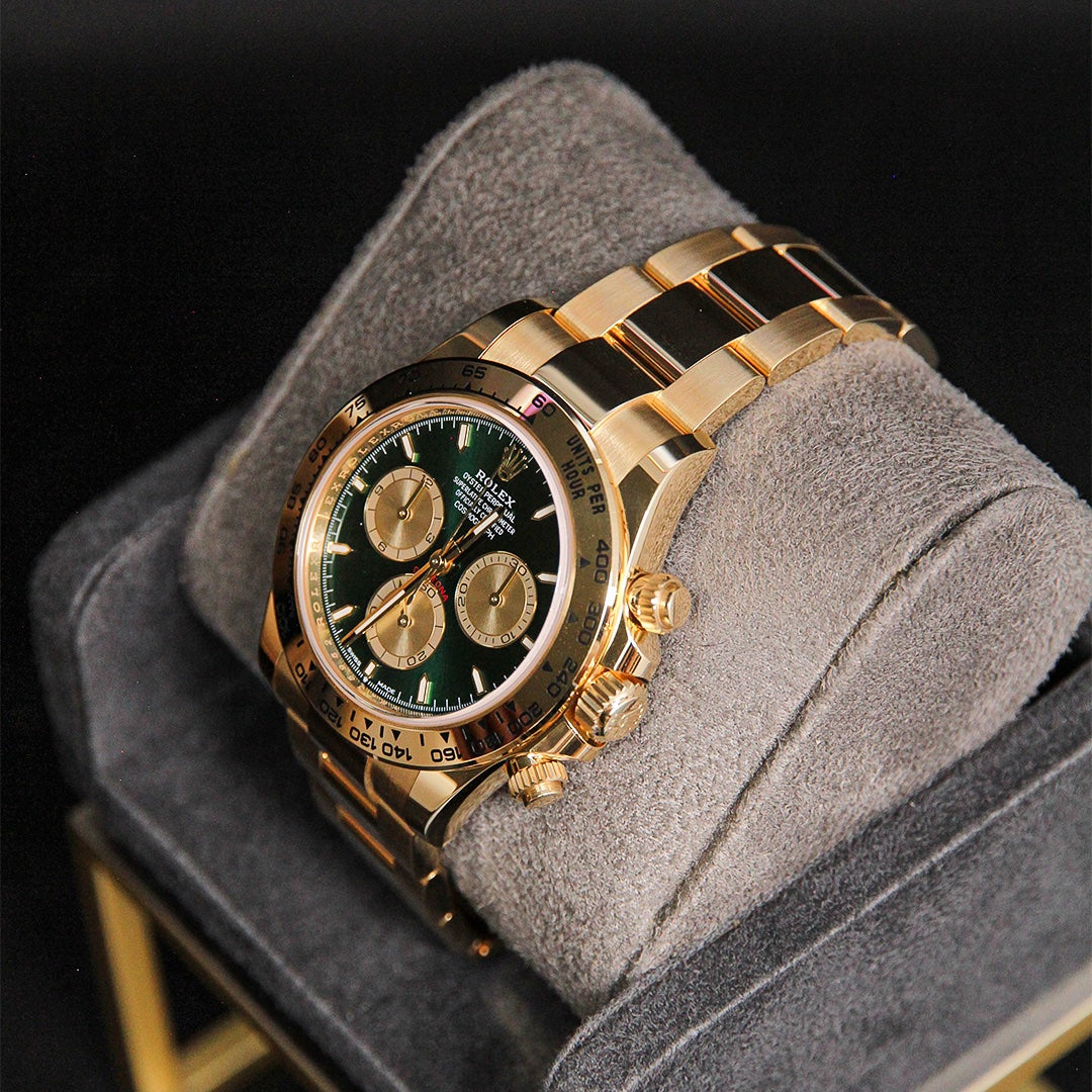 Daytona 40 YG Green Dial 126508