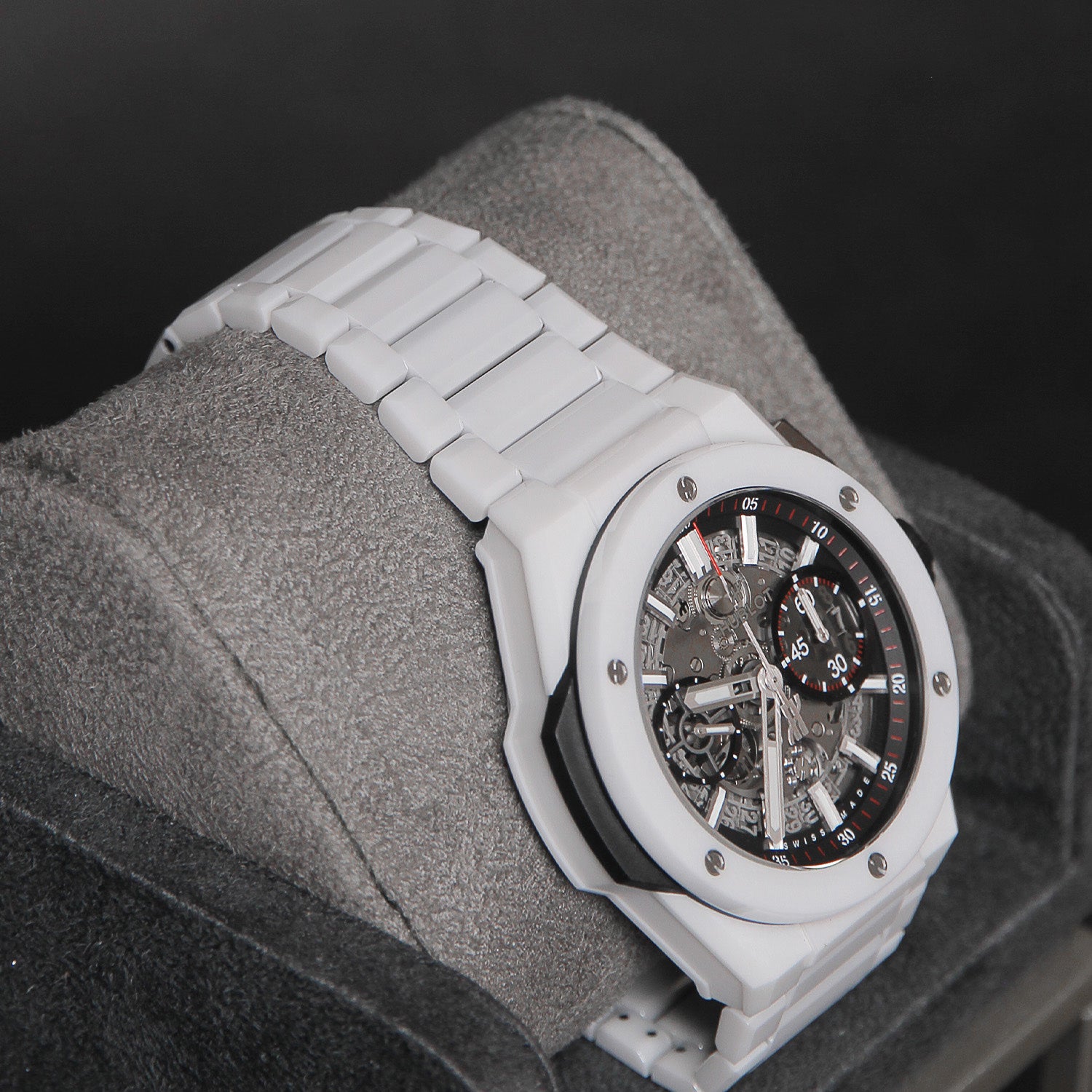 Hublot 42 Big Bang Integrated White Ceramic 451.HX.1123.HX