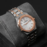 AP34 RO Silver Dial Two Tone 77350SR.OO.1261SR.01