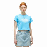 Marithe Francois Girbaud W Classic Logo Crop T-shirt