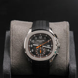 Patek Philippe Aquanaut Chronograph 42 Gray Black Dial 5968A-001