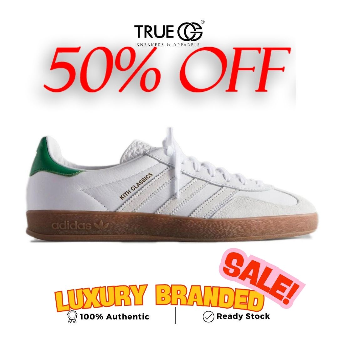 Adidas Gazelle Indoor Kith Classics White Green