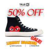 Converse CDG Play Chuck Taylor 70 High Black