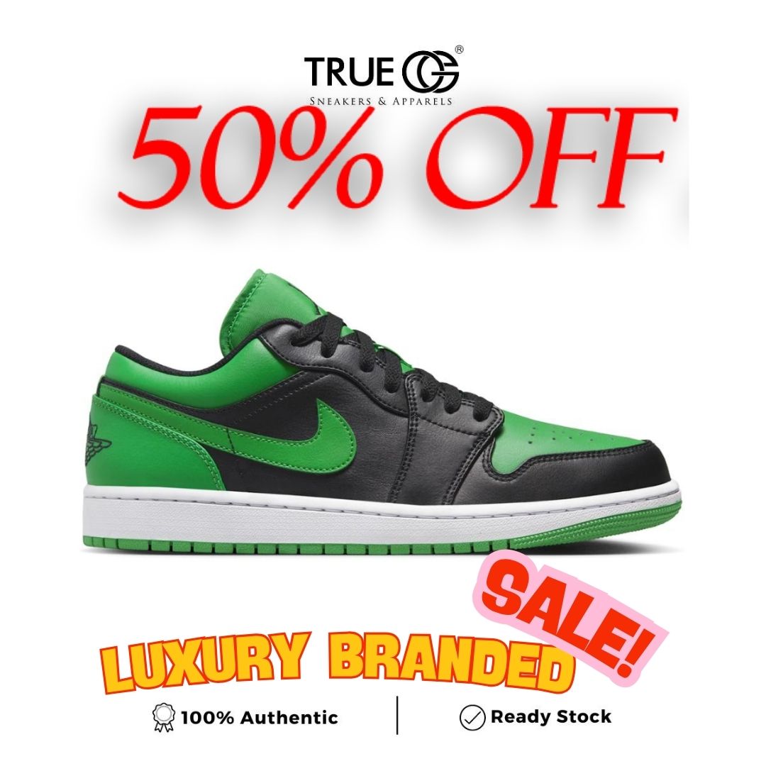 Air Jordan 1 Low Lucky Green