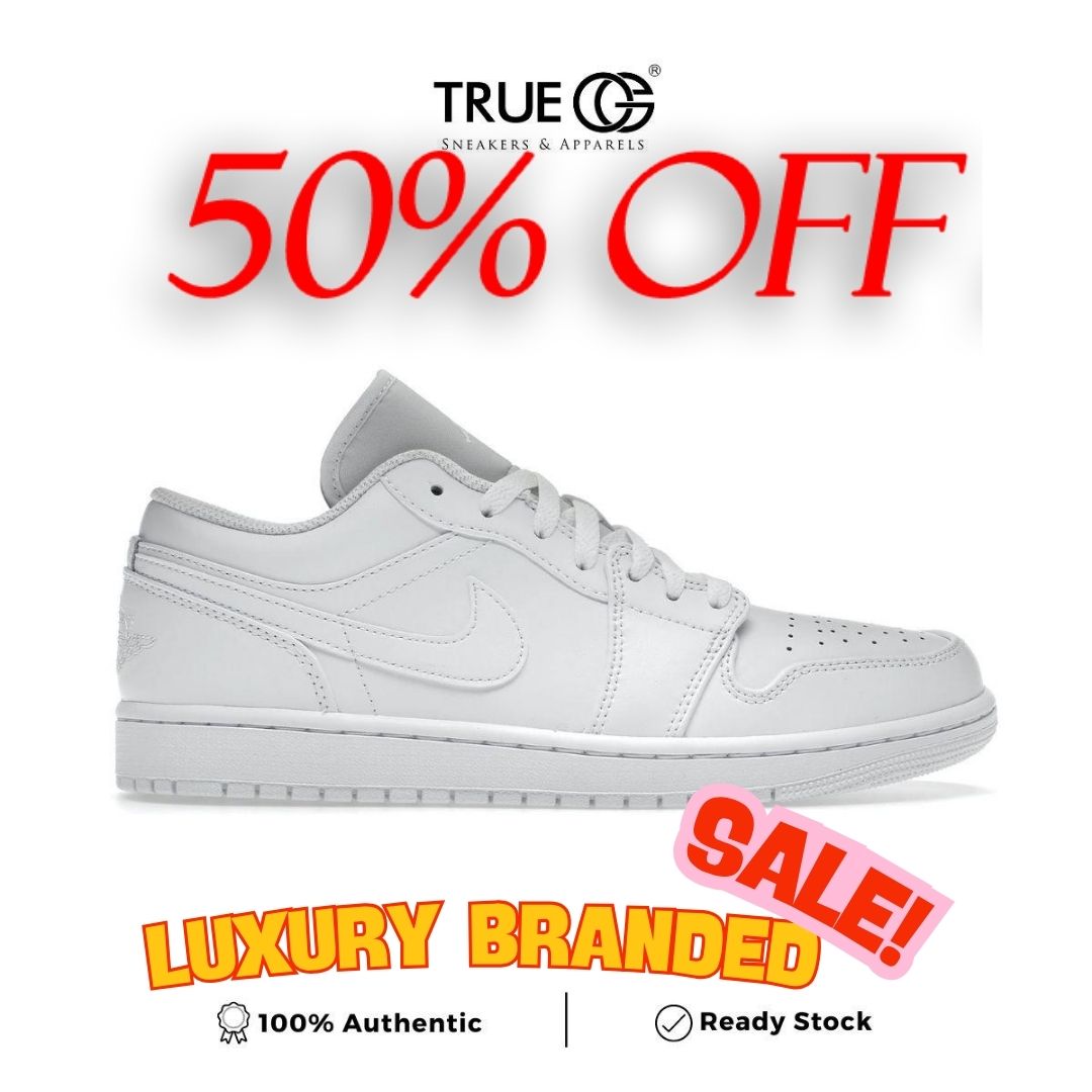 Air Jordan 1 Low Triple White