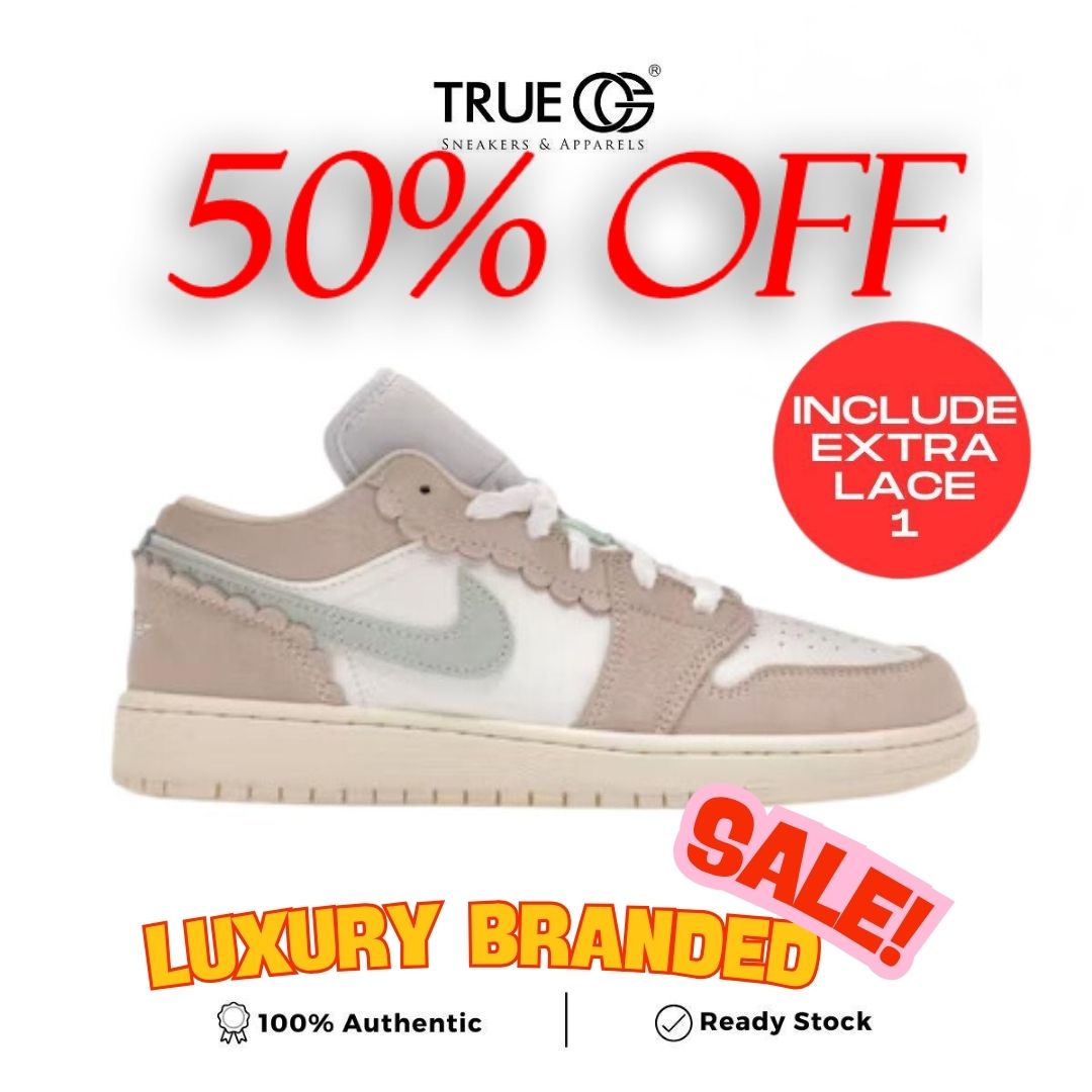 Air Jordan 1 Low Crimp Suede Pink GS