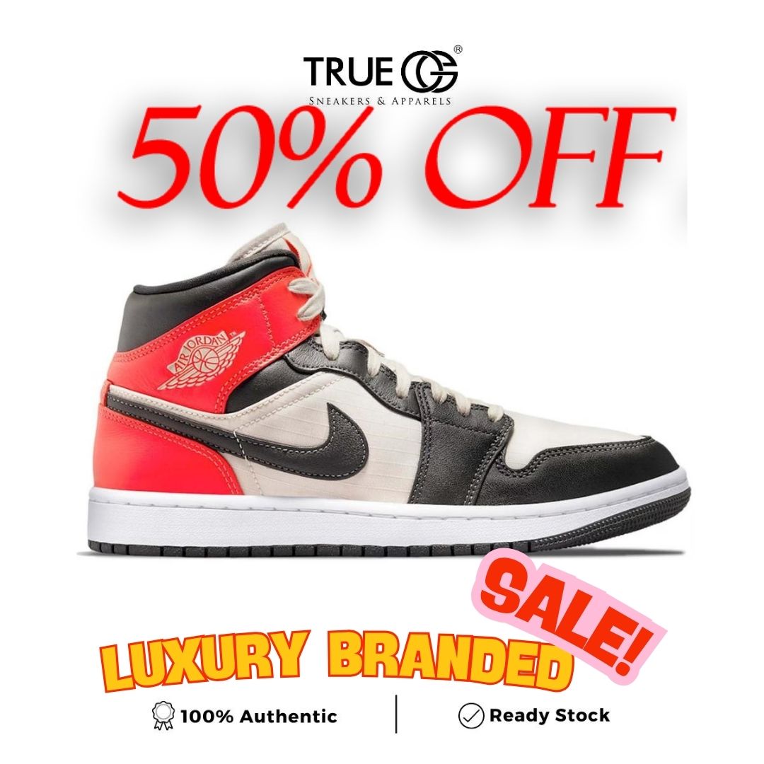 Air Jordan 1 Mid Light Orewood Brown (W)