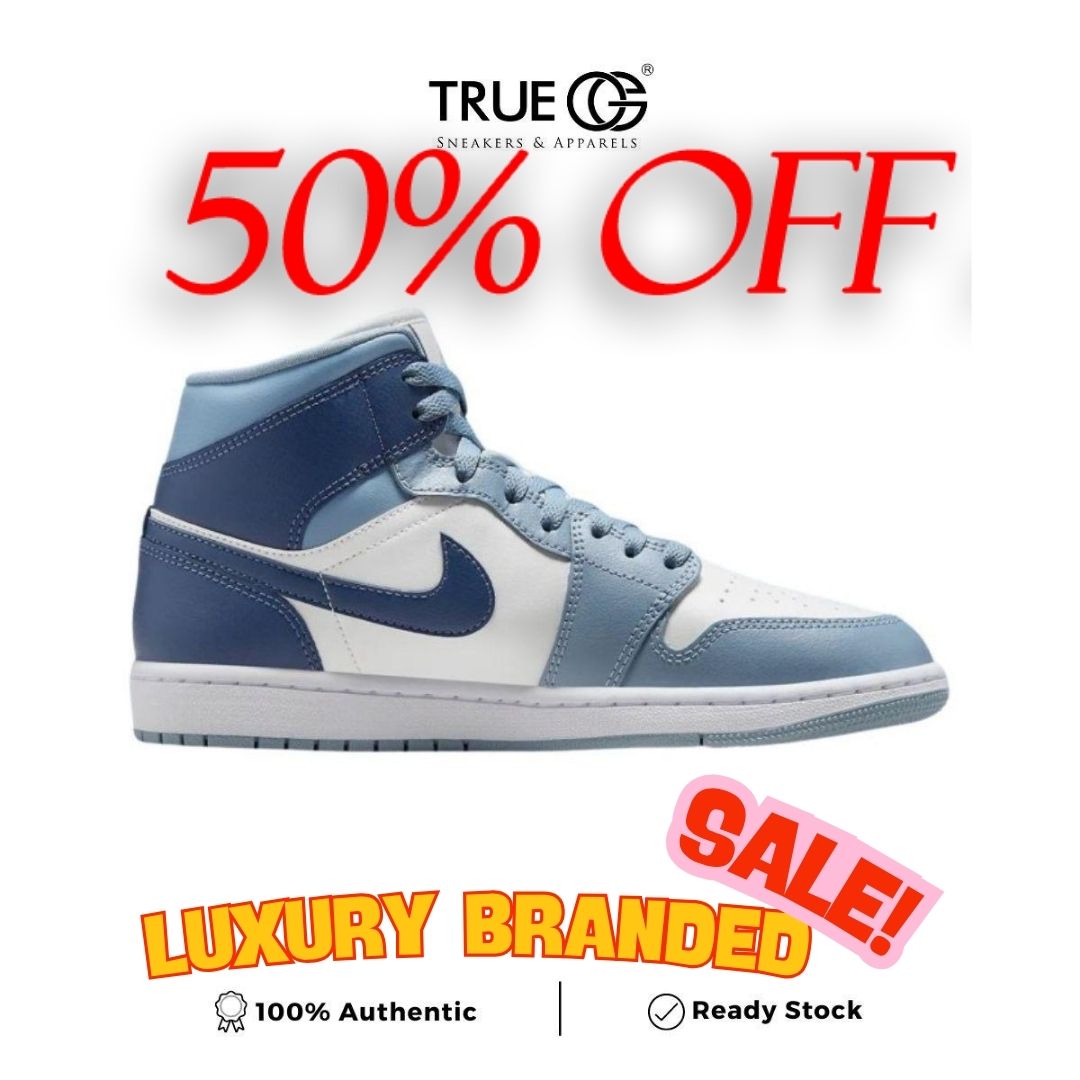 Air Jordan 1 Mid Diffused Blue Women