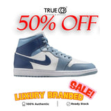 Air Jordan 1 Mid Diffused Blue Women