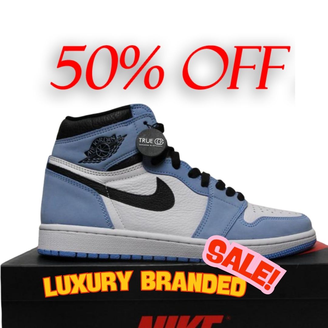 Air Jordan 1 Retro High White University Blue