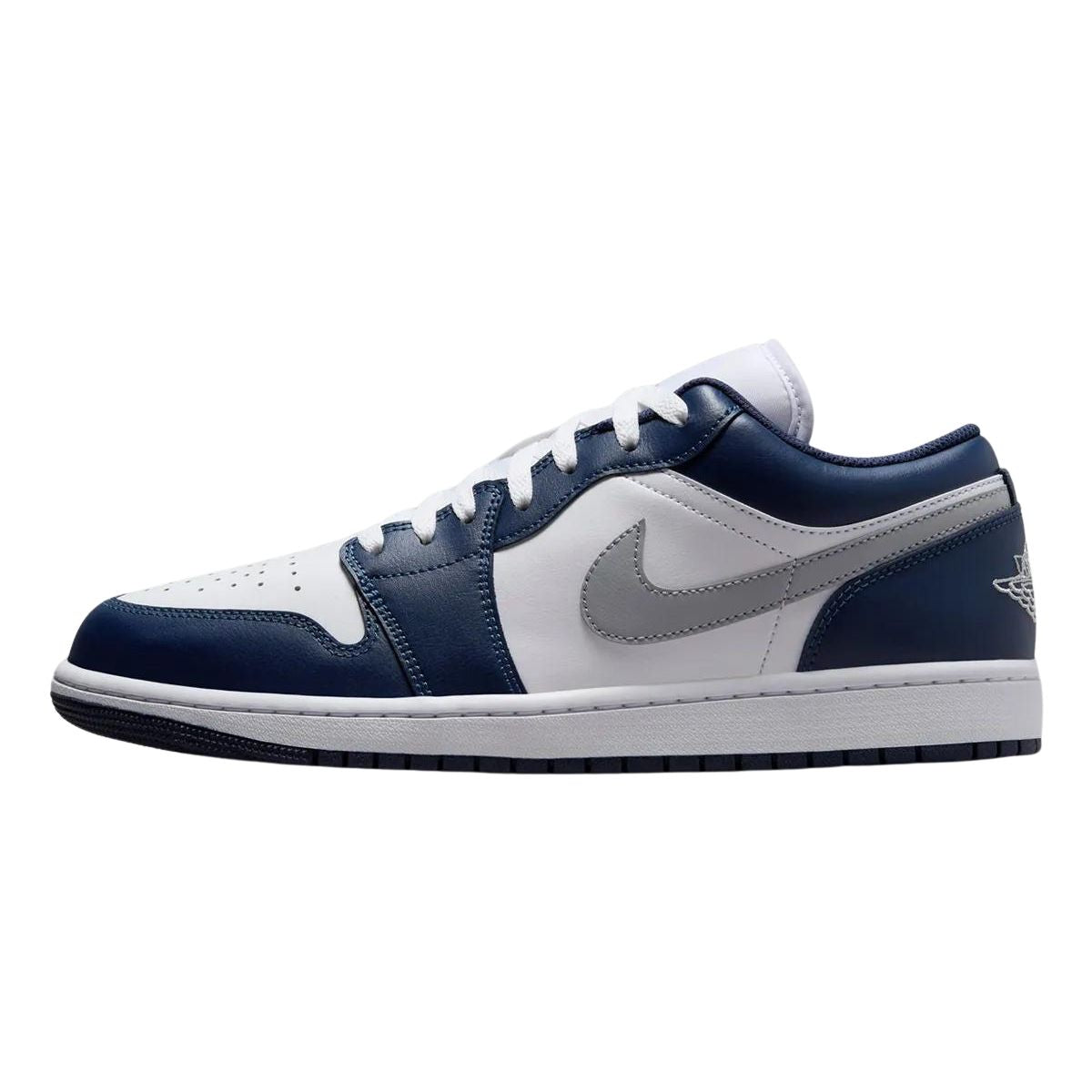 Air Jordan 1 Low Wolf Grey Midnight Navy