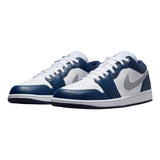 Air Jordan 1 Low Wolf Grey Midnight Navy