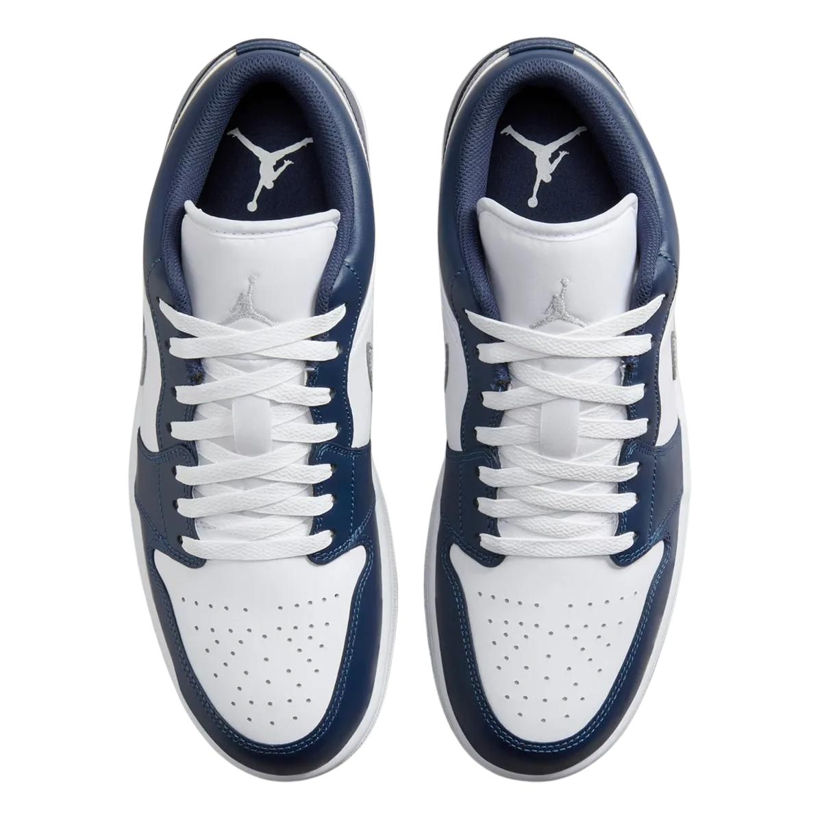 Air Jordan 1 Low Wolf Grey Midnight Navy