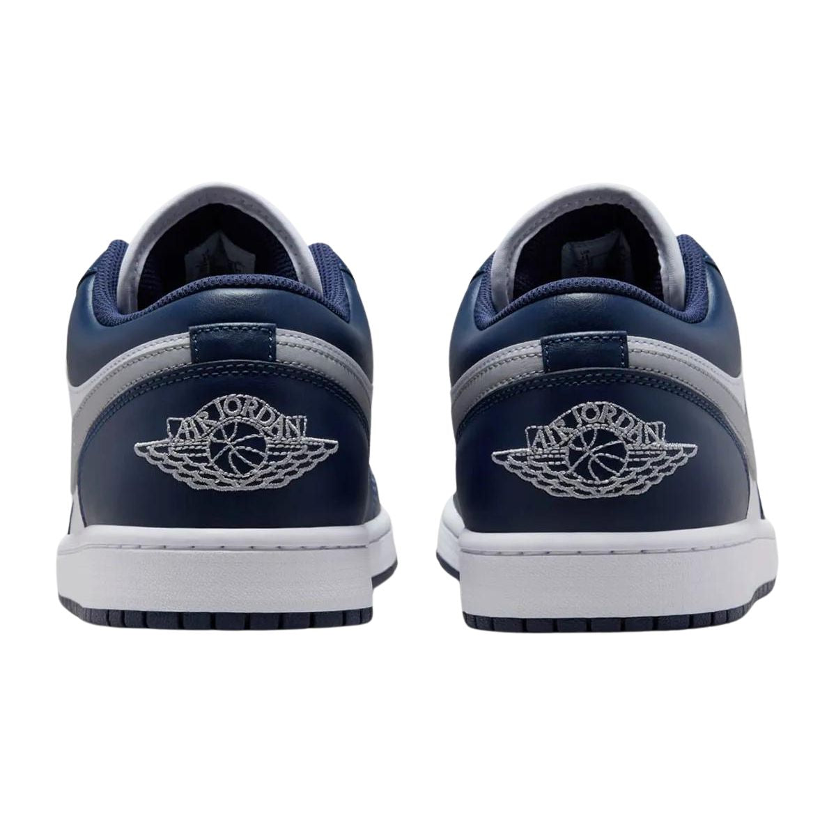 Air Jordan 1 Low Wolf Grey Midnight Navy