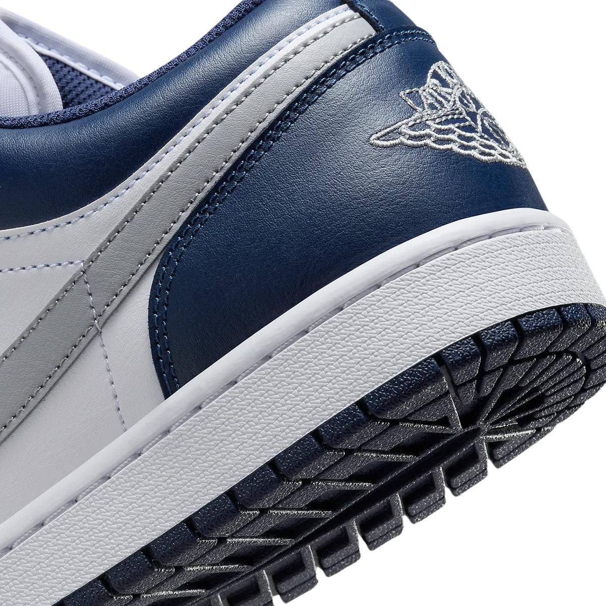 Air Jordan 1 Low Wolf Grey Midnight Navy